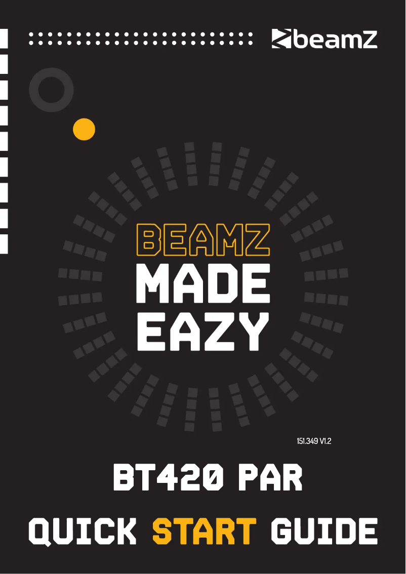 Image de la première page du manuel de l'appareil BT420