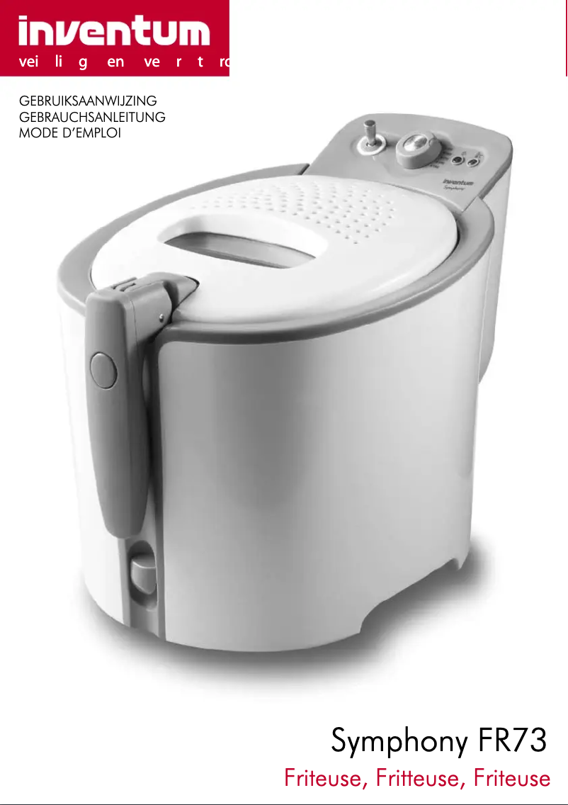Page 1 de la notice Manuel utilisateur Inventum FR73