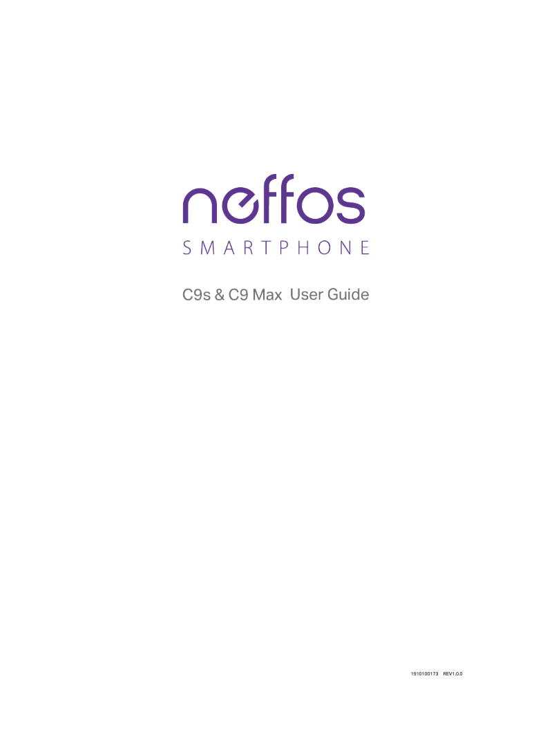 Page n°1 - Manuel utilisateur Neffos C9 Max