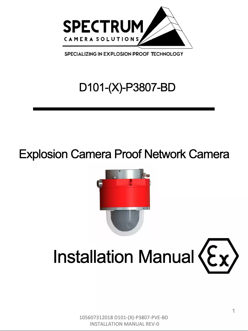 Image de la première page du manuel de l'appareil D101-A