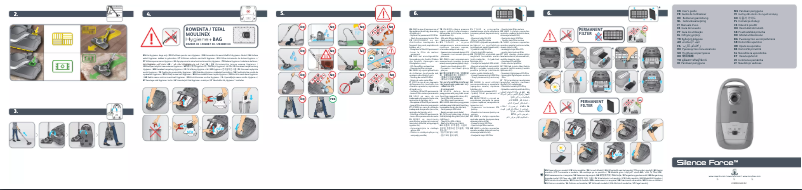 Page n°1 - Manuel utilisateur Rowenta Silence Force Allergy+ RO7740
