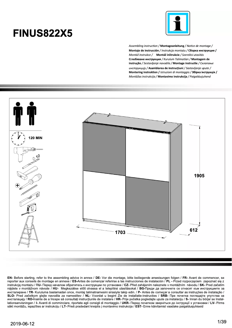 Página 1 del manual Manual de usuario Finlandek FINUS822X5