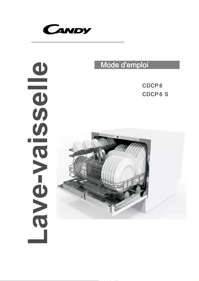 Image de la première page du manuel de l'appareil CDCP 6S