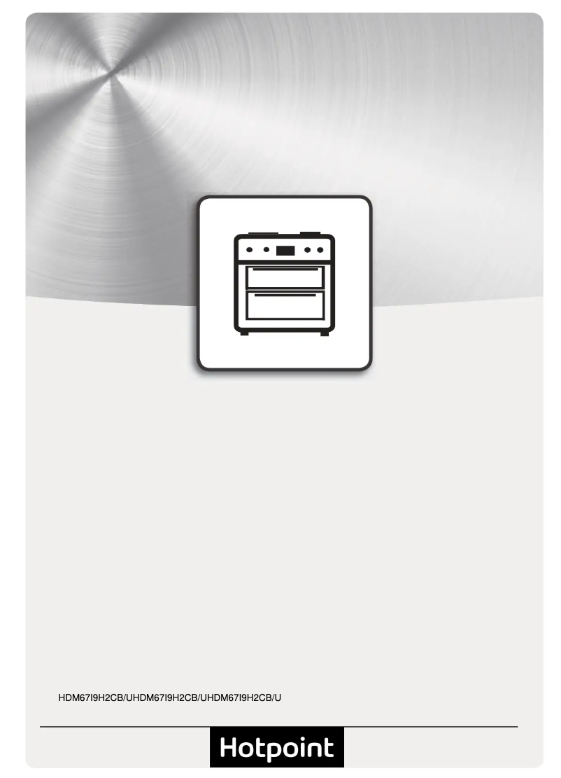 Page 1 of the manual Instruction Manual Hotpoint HDM67I9H2CB/U