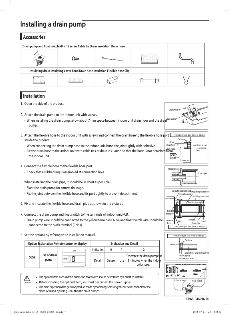 Image de la première page du manuel de l'appareil MDP-N047SNC0D