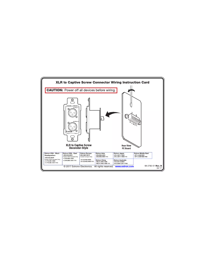 Imagen de la primera página del manual del dispositivo WPD 102 XLRM