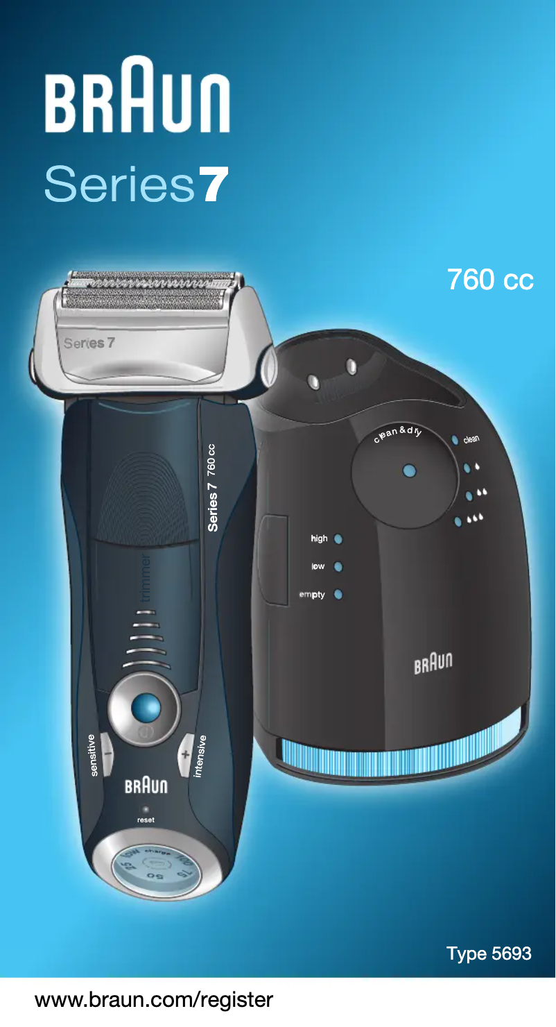 Image de la première page du manuel de l'appareil Pulsonic 760cc