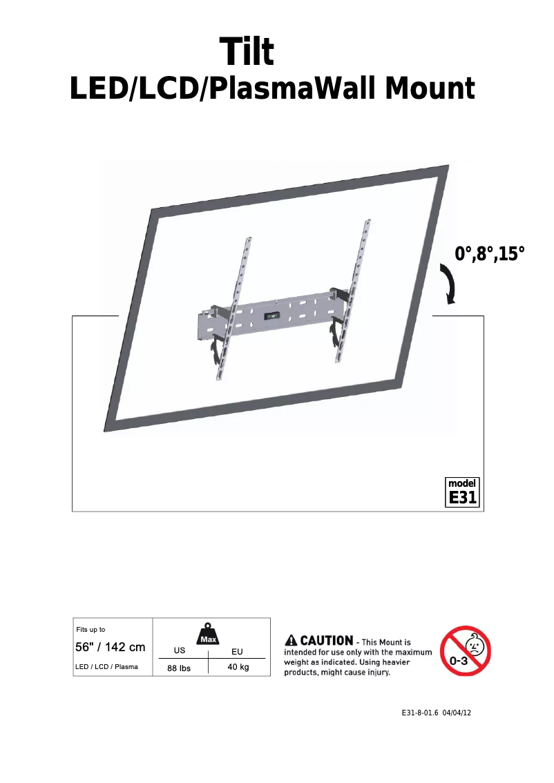 Page n°1 - Manuel utilisateur Barkan E31
