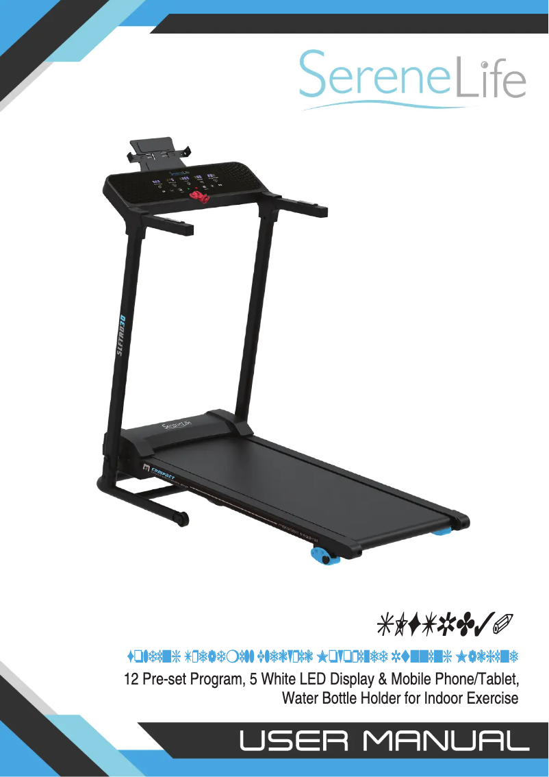 Página 1 del manual Manual de usuario SereneLife SLFTRD30