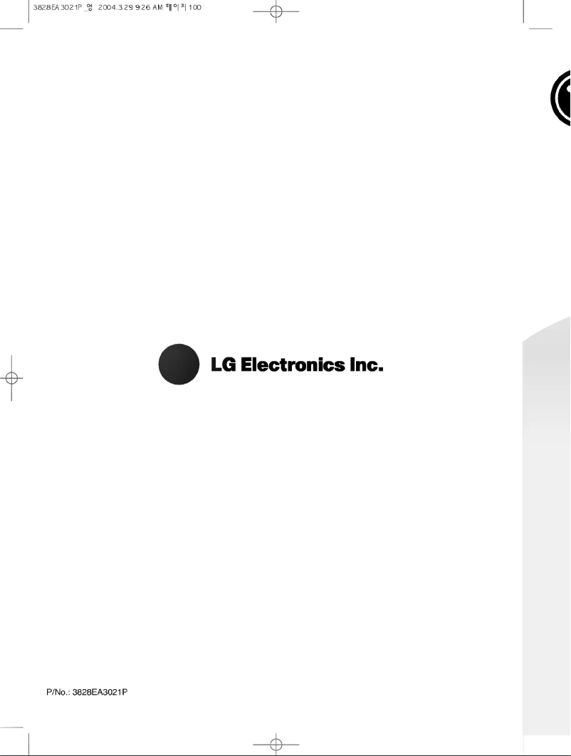 Page n°1 - Manuel utilisateur LG WFT95B31EP