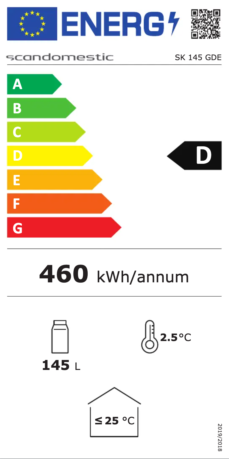 Image de la première page du manuel de l'appareil SK 145 GDE