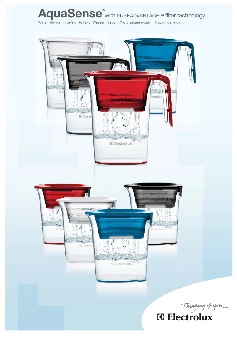 Page n°1 - Manuel utilisateur Electrolux EWFLJ2