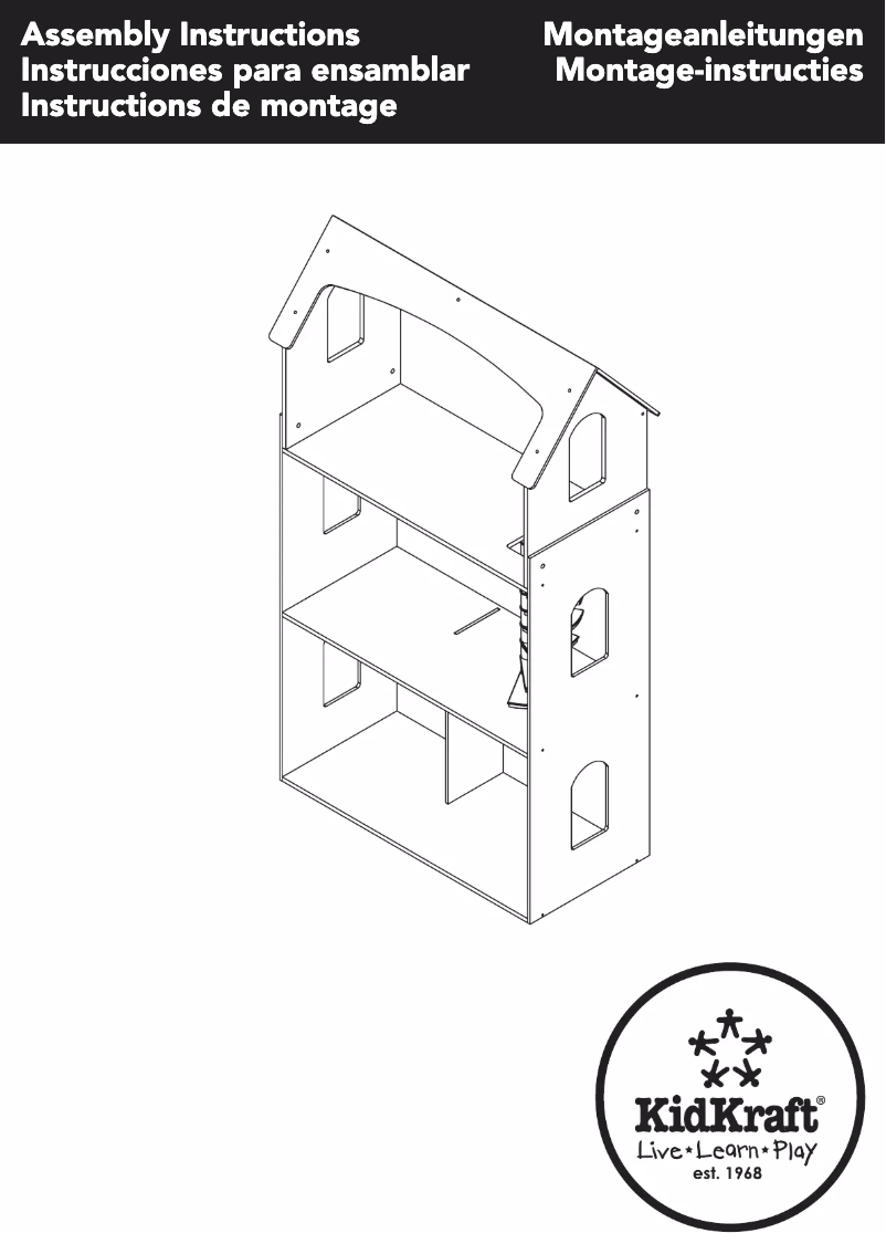 Page n°1 - Manuel utilisateur KidKraft 65179