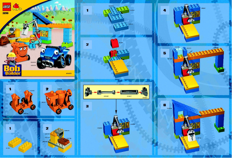 Page n°1 - Manuel utilisateur Lego Scrambler and Dizzy at Bob's Workshop