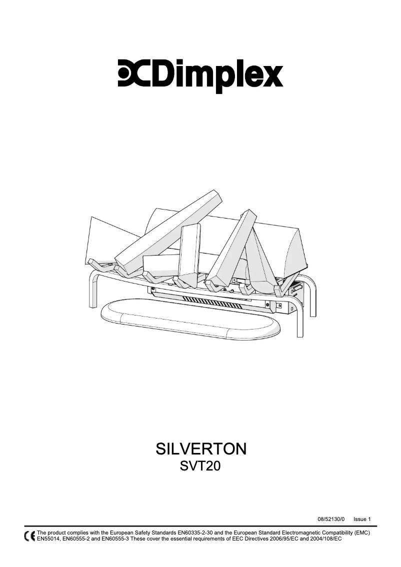 Page 1 de la notice Manuel utilisateur Dimplex SILVERTON