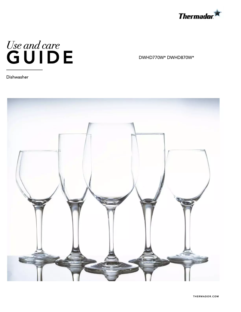 Image de la première page du manuel de l'appareil DWHD770WPR