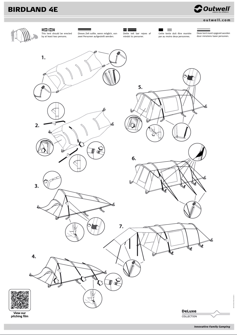 Imagen de la primera página del manual del dispositivo Birdland 4E