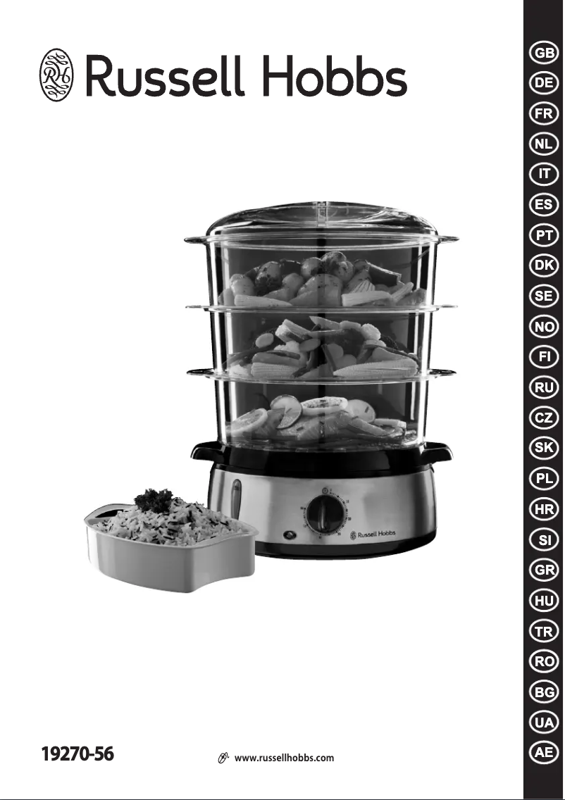 Page n°1 - Manuel utilisateur Russell Hobbs 19270-56