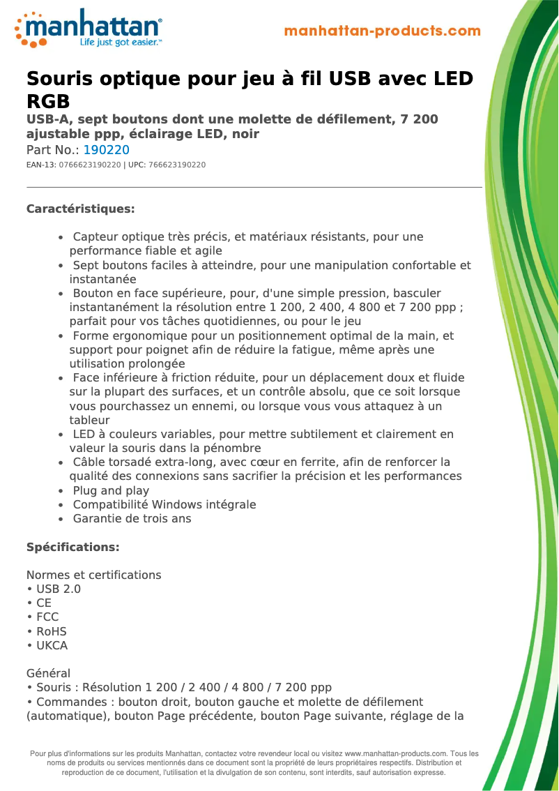 Image de la première page du manuel de l'appareil 190220