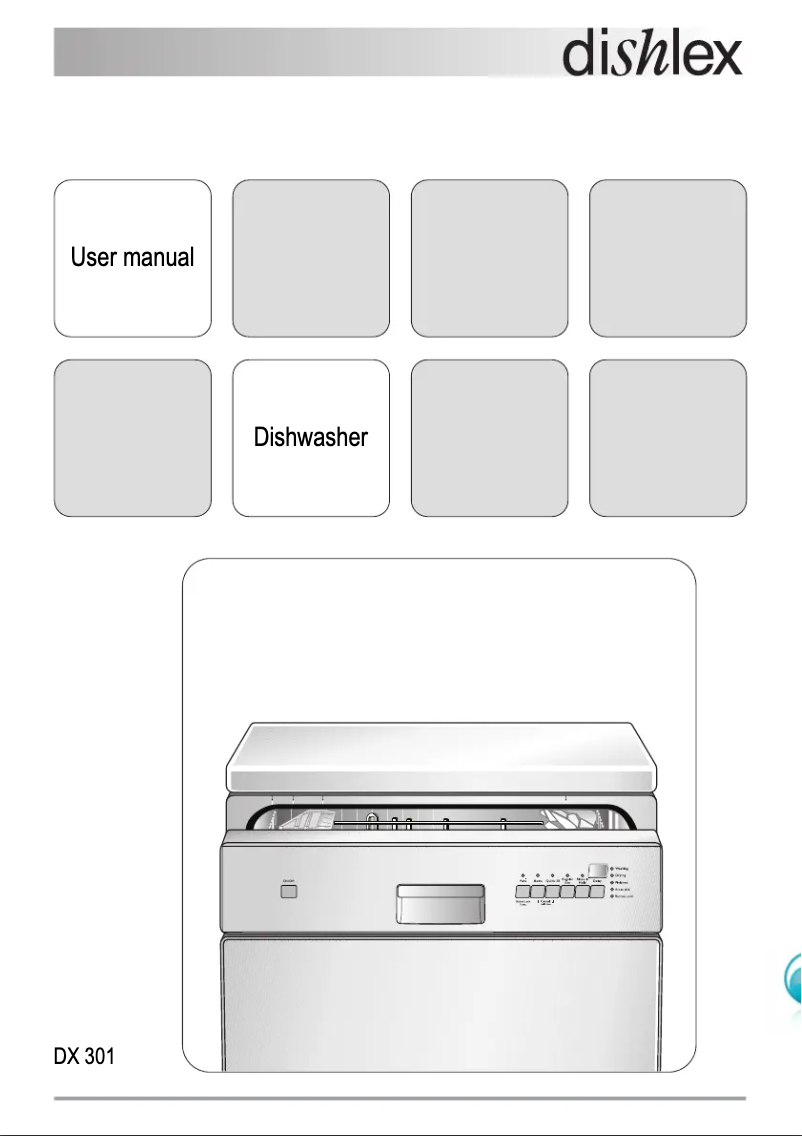 Page 1 de la notice Manuel utilisateur Dishlex DX 301