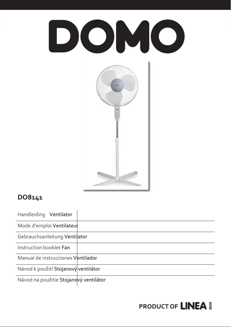 Page 1 de la notice Manuel utilisateur Domo DO8141