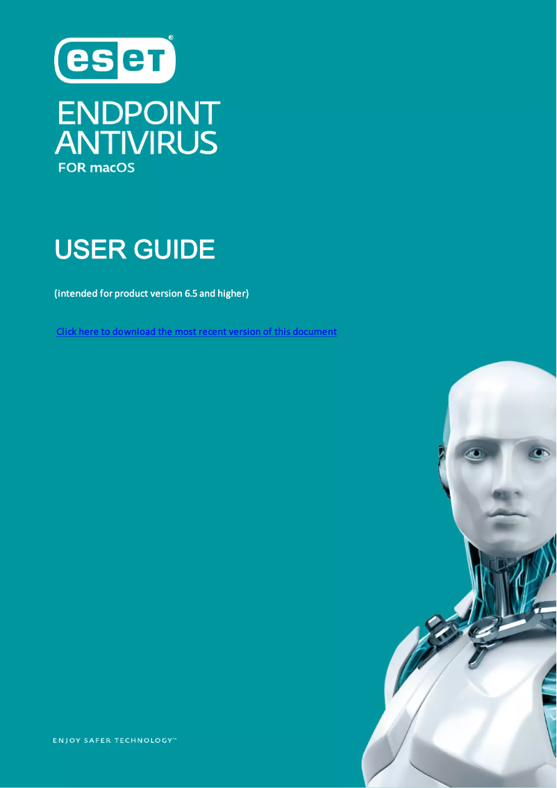 Página 1 del manual Manual de usuario ESET Endpoint Antivirus Mac OS