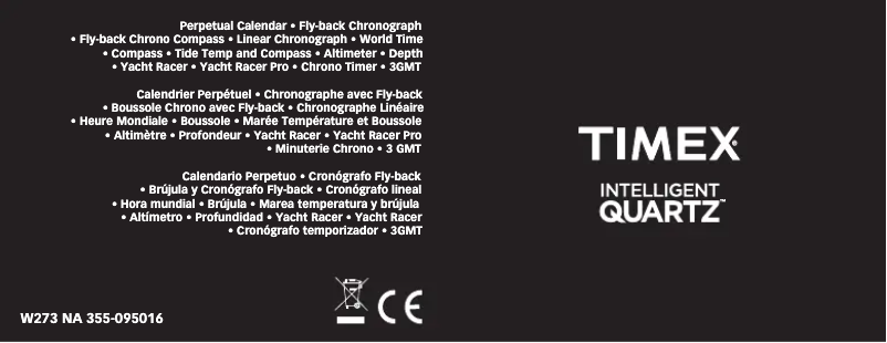 Page n°1 - Manuel utilisateur Timex World Time