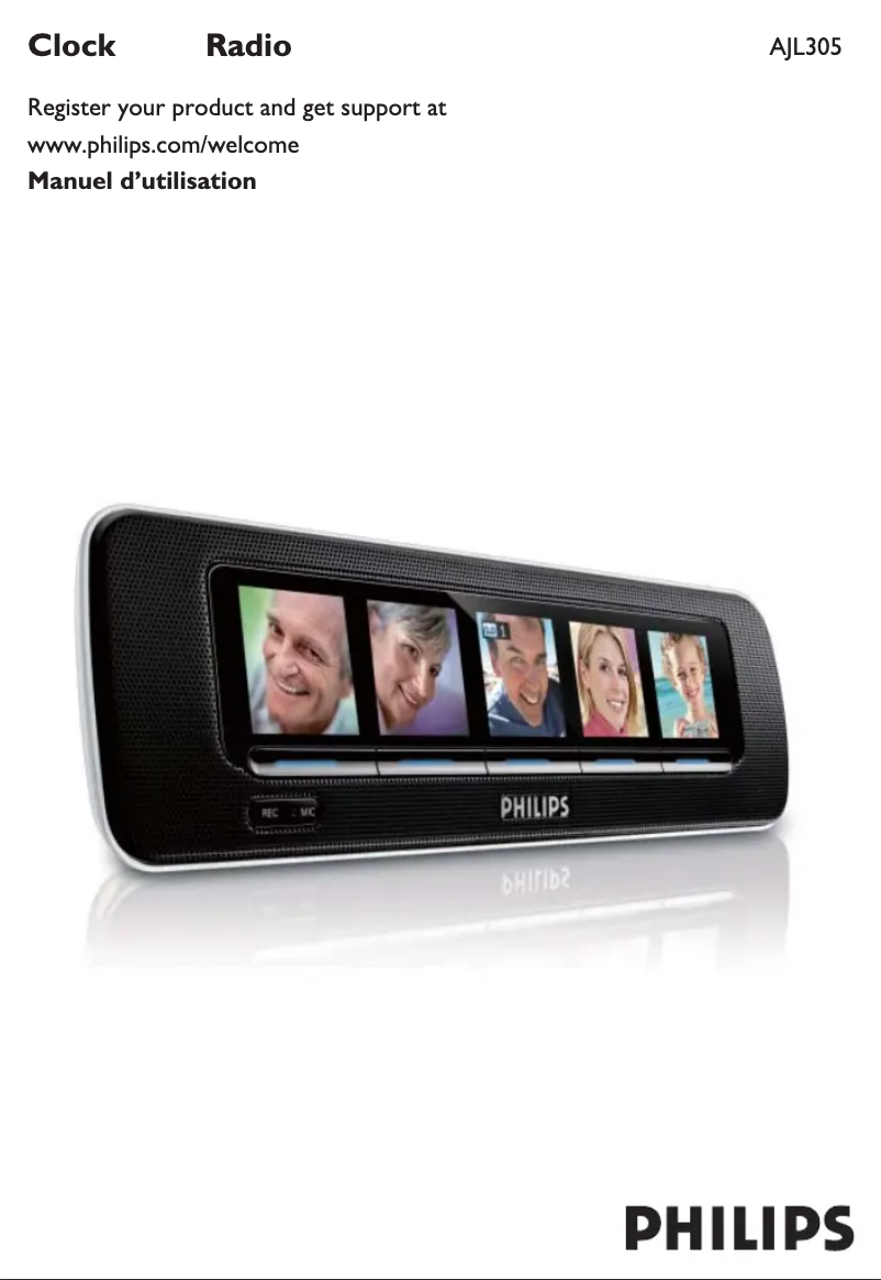 Página 1 del manual Manual de usuario Philips AJL305