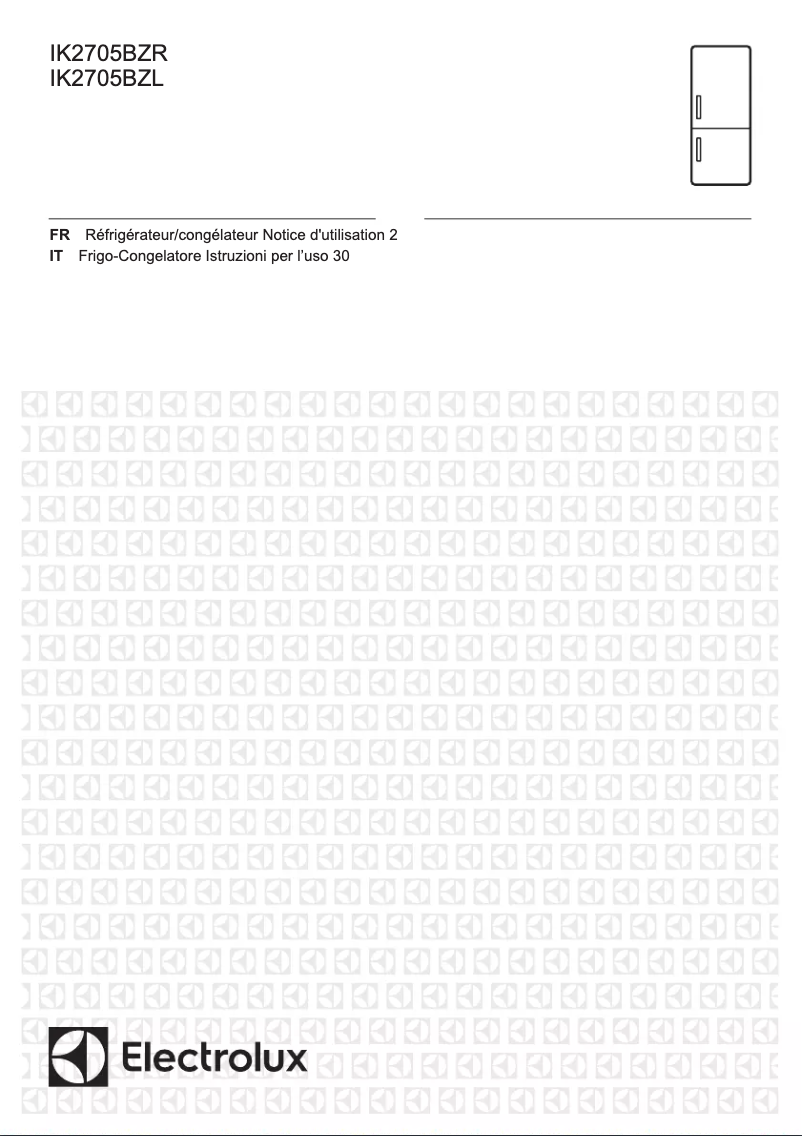 Página 1 del manual Manual de usuario Electrolux IK2705BZL