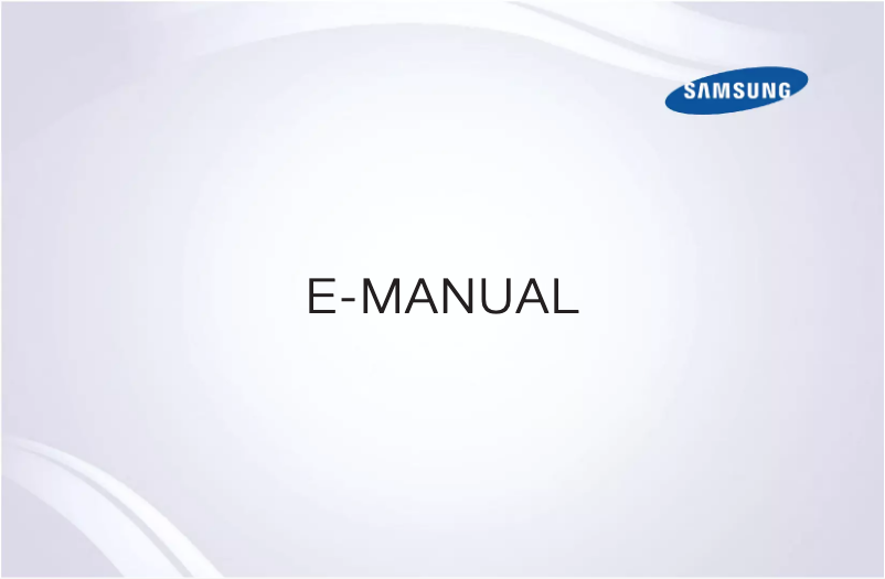 Page 1 de la notice Manuel utilisateur Samsung UA40FH5000W