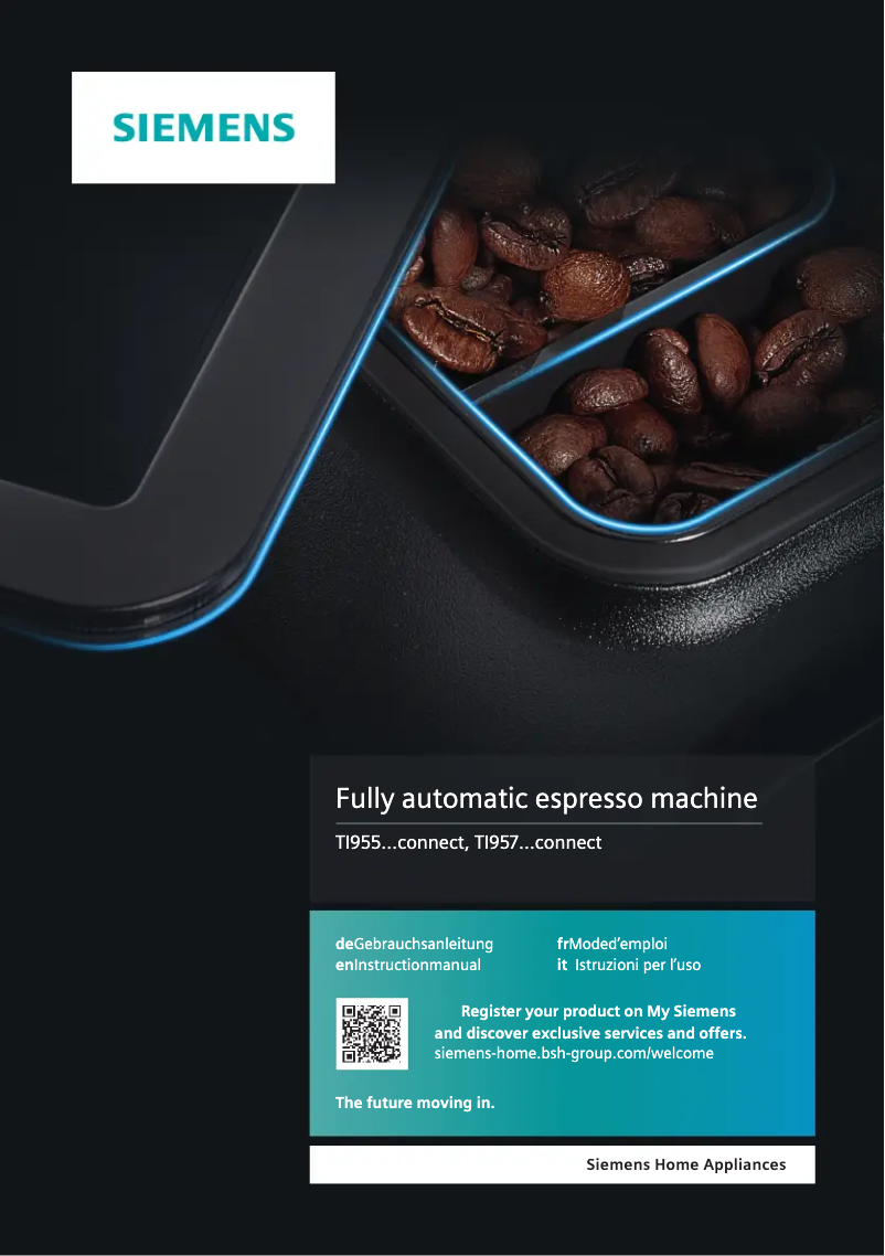 Page n°1 - Manuel utilisateur Siemens TI9575X9FU