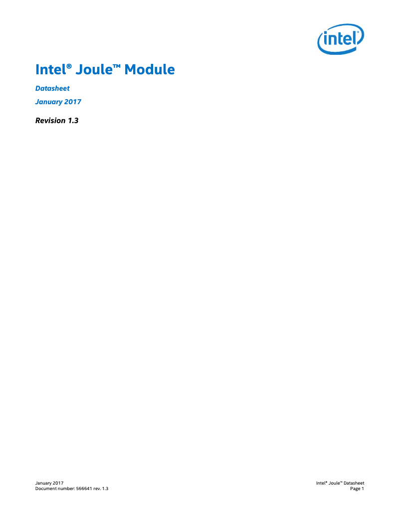 Image de la première page du manuel de l'appareil Joule 550x Compute Module