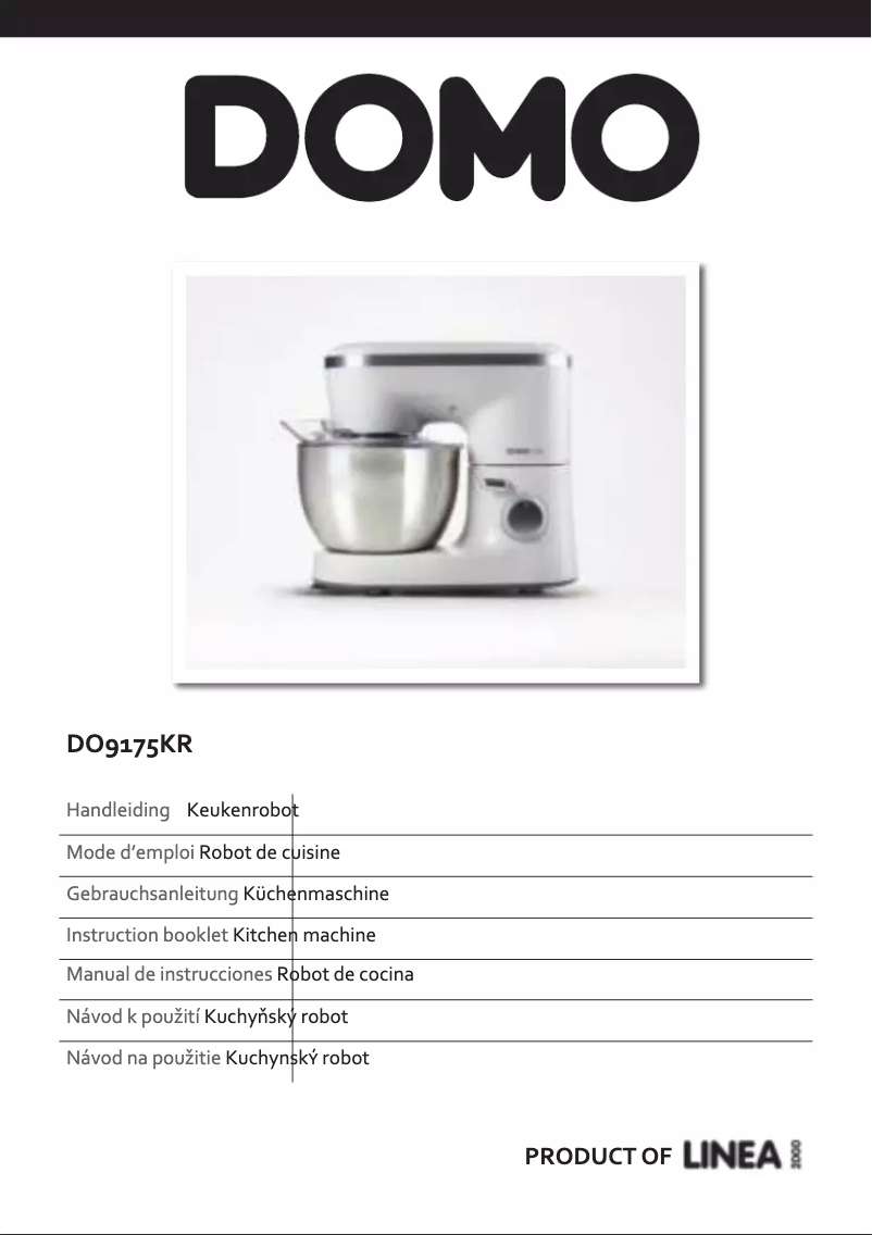 Page n°1 - Manuel utilisateur Domo DO9175KR