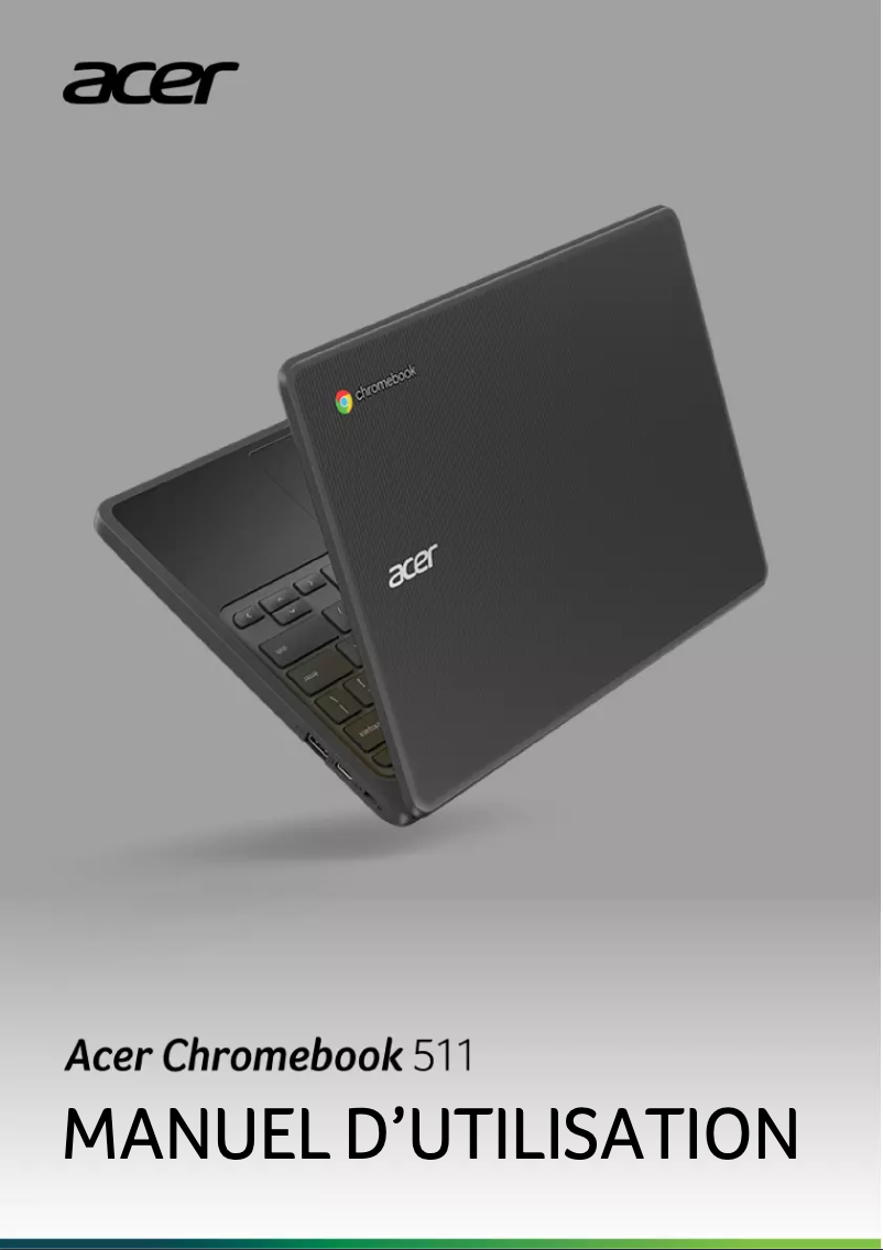 Página 1 del manual Manual de usuario Acer Chromebook 511