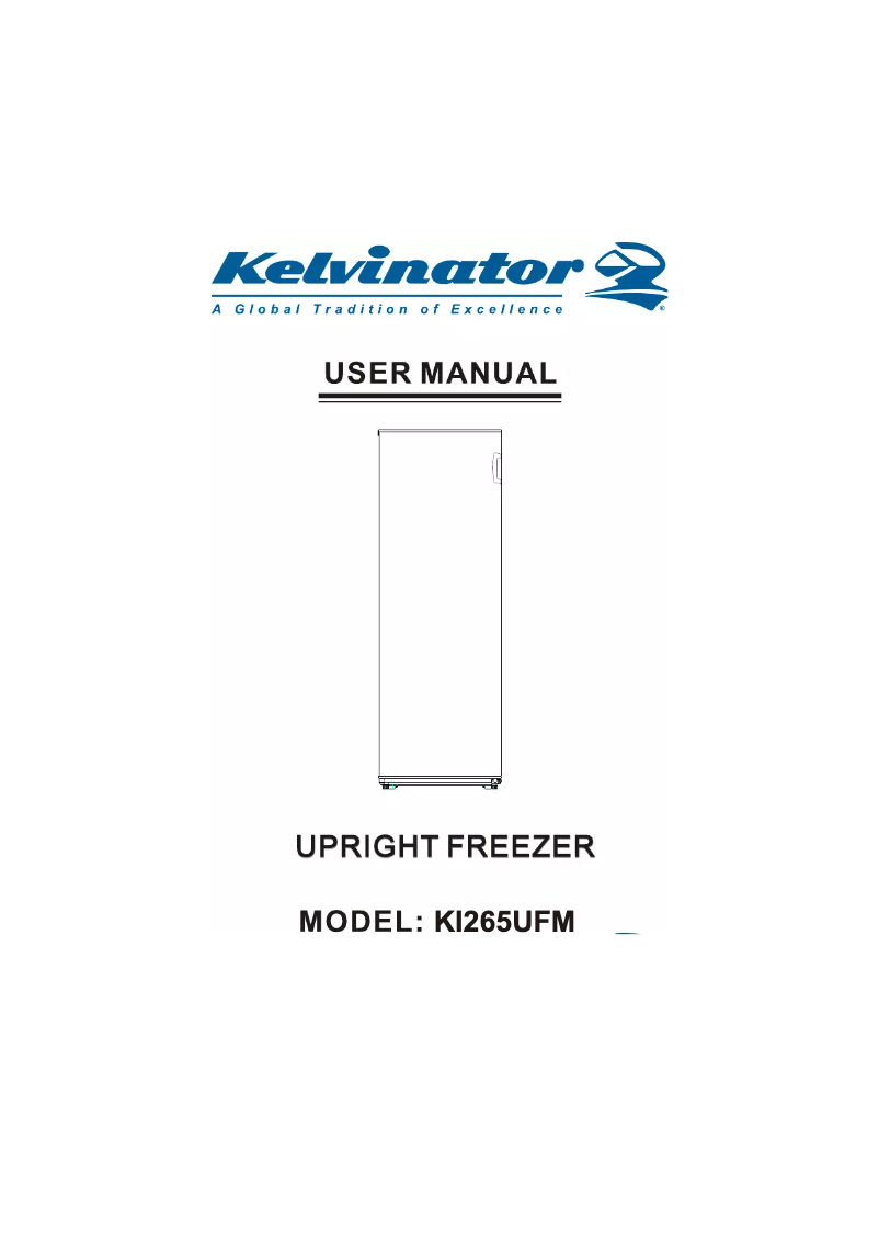 Page n°1 - Manuel utilisateur Kelvinator KI265UFM