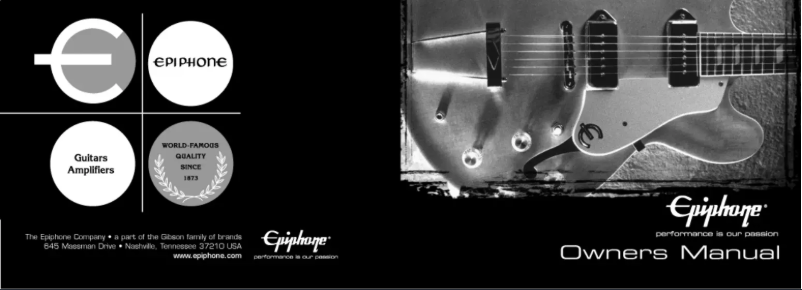 Image de la première page du manuel de l'appareil Sheraton II