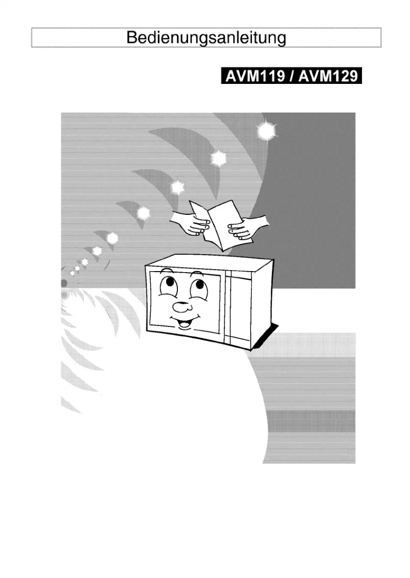 Page n°1 - Manuel utilisateur Whirlpool AVM 129 ALU WH