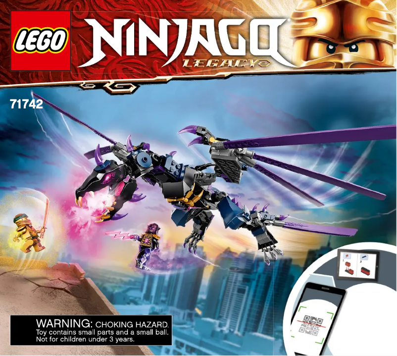 Image de la première page du manuel de l'appareil Ninjago 70688