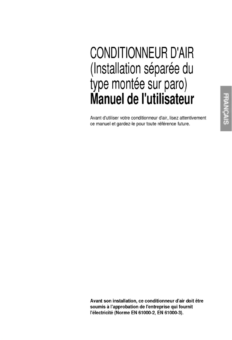 Página 1 del manual Manual de usuario LG LAU121HNM