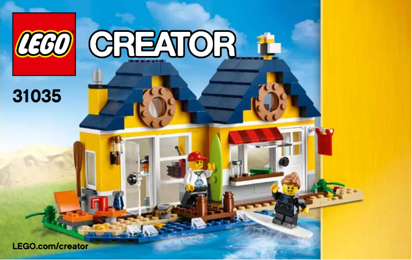 Page 1 de la notice Manuel utilisateur Lego Creator 31035
