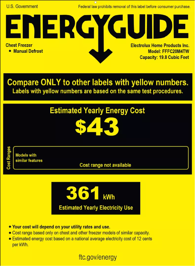 Image de la première page du manuel de l'appareil FFFC20M4TW