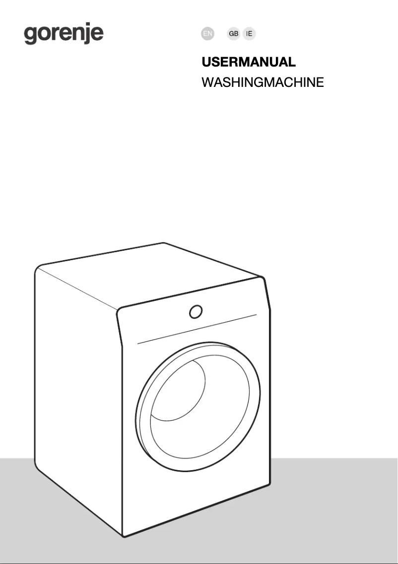 Page n°1 - Manuel utilisateur Gorenje WPNEI84A1SWIFI