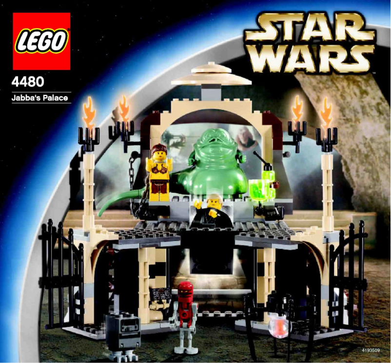 Page 1 de la notice Manuel utilisateur Lego Star Wars 4480