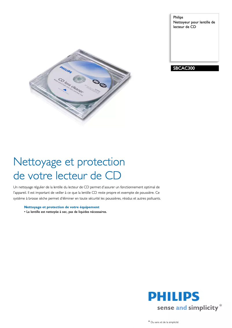 First page image of the manual for SBCAC300