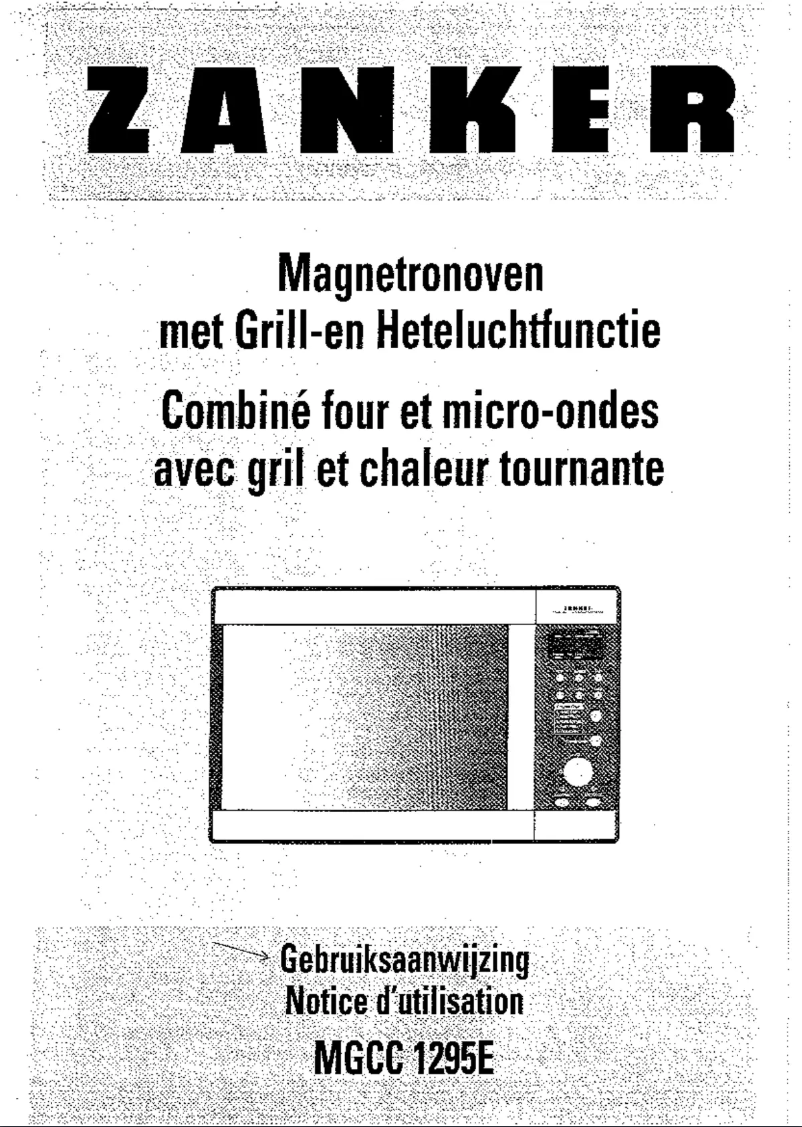 Page n°1 - Manuel utilisateur Zanker Mgcc 1295 e