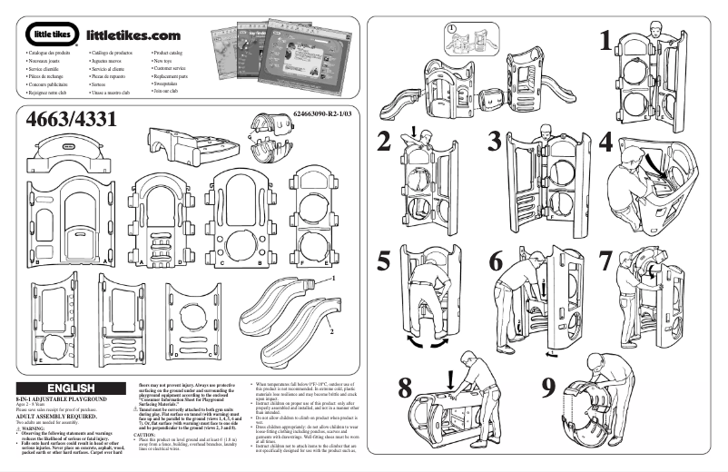 Image de la première page du manuel de l'appareil 8in1 4331