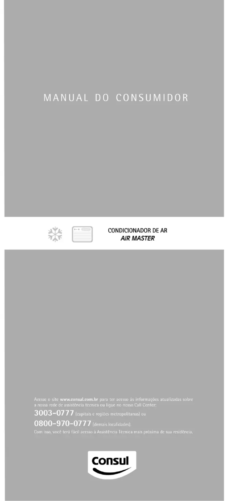 Page 1 de la notice Manuel utilisateur Consul CCR21DB