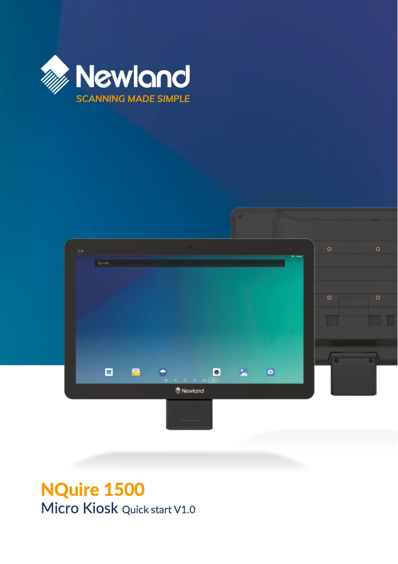 Página 1 del manual Manual de usuario Newland NQuire 1500