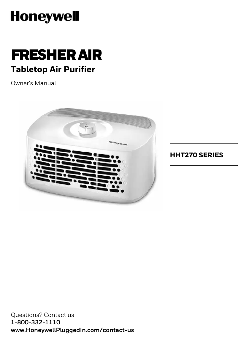 Page 1 de la notice Manuel utilisateur Honeywell HHT270W