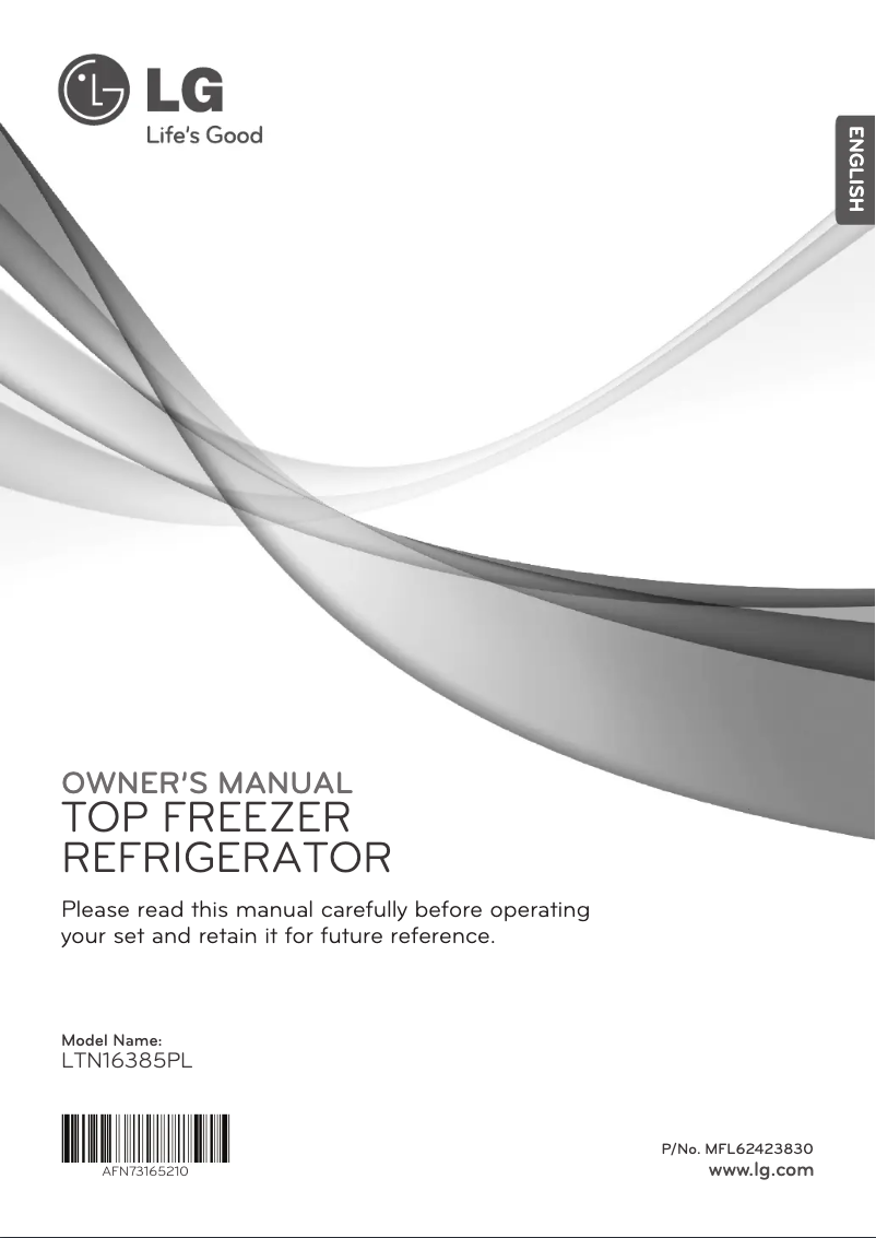 Página 1 del manual Manual de usuario LG LTN16385PL